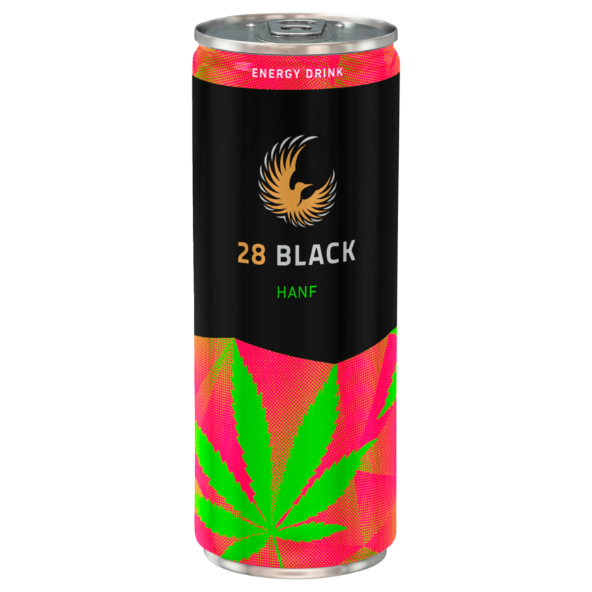 28 Black Hanf Energy Drink 0,25l